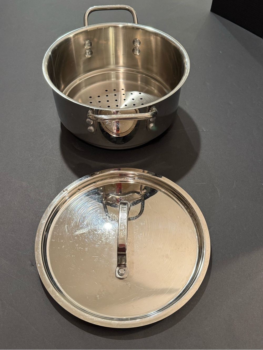 Cuisinart Stainless Steel Steamer Insert Pot 3QT with Lid : MCP1163-20N